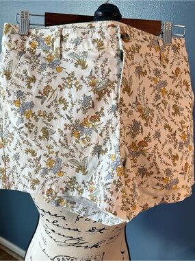 ⭐️5FOR$25⭐️ A.N.A midrise twill floral short
